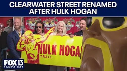Florida Honors Hulk Hogan With Trail Dedication In Clearwater