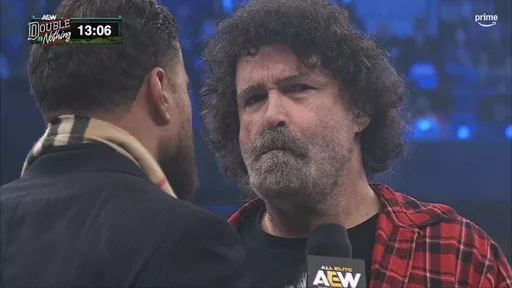 Mick Foley Reacts After Heated AEW Segment With MJF