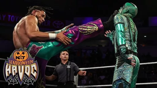 Leon Slater & Je'Von Evans Triumph in High-Flying Opener at WWE NXT Halloween Havoc 2025