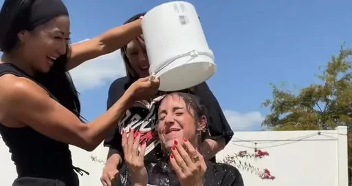 Rebel Takes ALS Ice Bucket Challenge With Britt Baker, Calls Out Wrestling's Biggest Stars