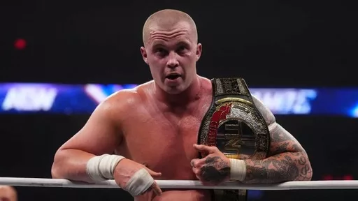 Kyle Fletcher Suffers Apparent Injury During AEW Collision Match