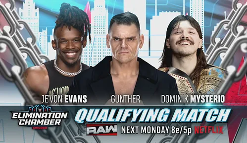 Multiple Elimination Chamber Qualifier Matches Set For February 16 WWE Raw