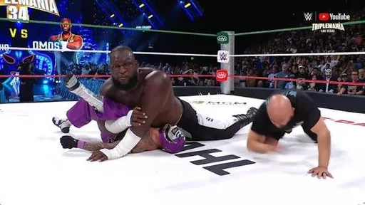 Omos Defeats Rey Mysterio And Secures AAA Reinstatement At Triplemania 34
