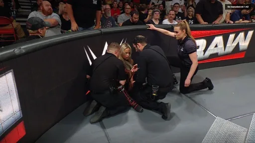 Liv Morgan Injured During WWE Raw Match With Kairi Sane