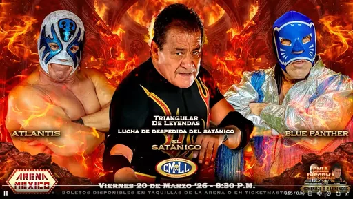 El Satanico Retires With Victory In Arena Mexico