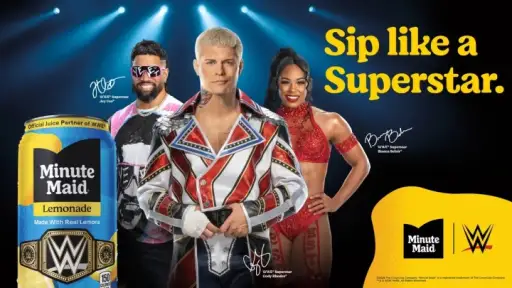 Minute Maid Becomes Official Juice Partner of WWE in New Sponsorship Deal