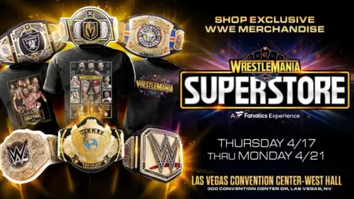 WWE Announces WrestleMania Superstore Coming to Las Vegas