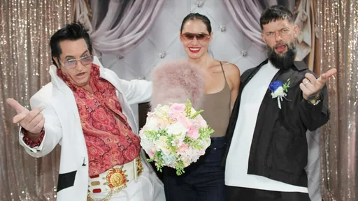 Finn Bálor and Vero Rodríguez Renew Wedding Vows in Vegas with Elvis Officiating