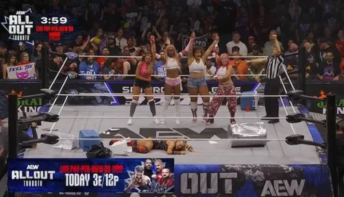Willow Nightingale Leads Team To Victory At AEW All Out Tailgate Brawl