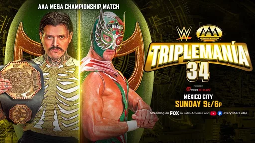 AAA TripleMania 34 Night 2 Results: El Grande Americano Wins Mega Championship