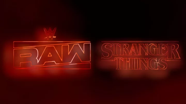 WWE Raw Stranger Things Crossover WWE and Stranger Things Crossover Promotion