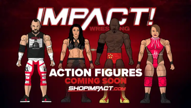 AEW Red Action Figures
