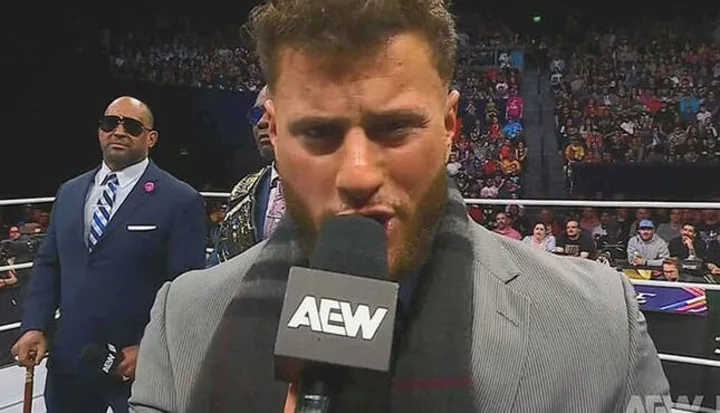 MJF ⁤stares intensely,⁢ hinting at a potential match with Mistico in ⁢CMLL's Arena Mexico.