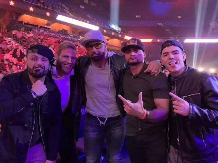 Dave Bautista Joins Aew S The Inner Circle For Jake Hager S Bellator Fight Wrestling News Wwe News Aew News Rumors Spoilers Aew Double Or Nothing 2021 Results Wrestlingnewssource Com