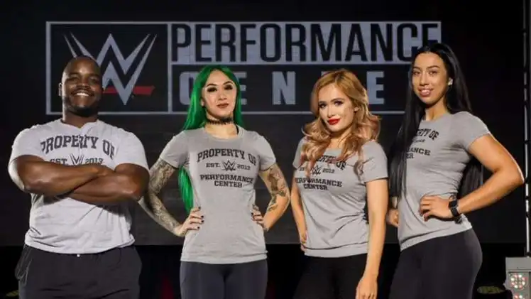 property of wwe performance center shirt