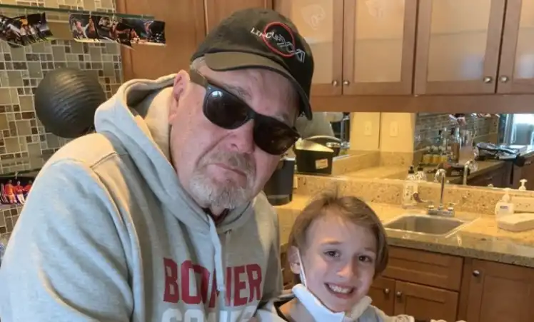 PHOTO Brodie Lee Jr. Joins Jim Ross At Today s Jaguars Game